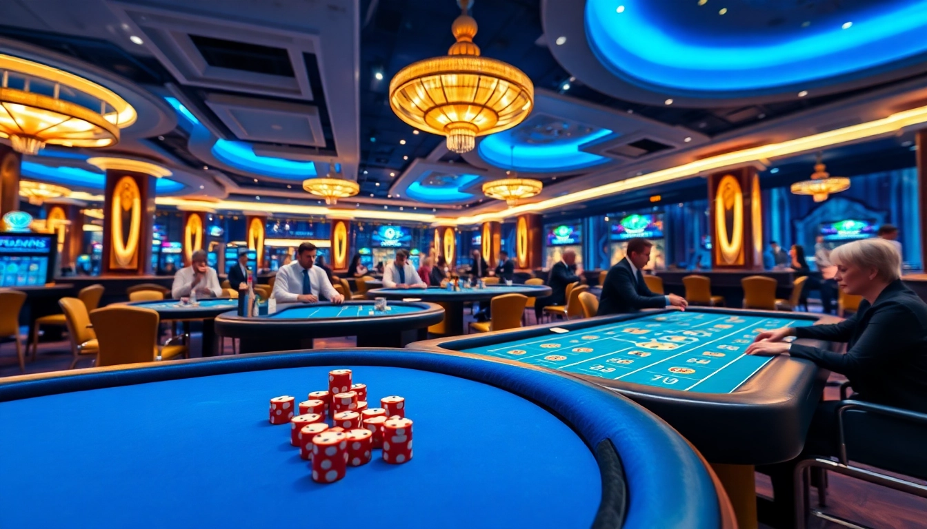 Découvrez le meilleur casino en ligne avec ambiance dynamique et tables de jeux modernes.