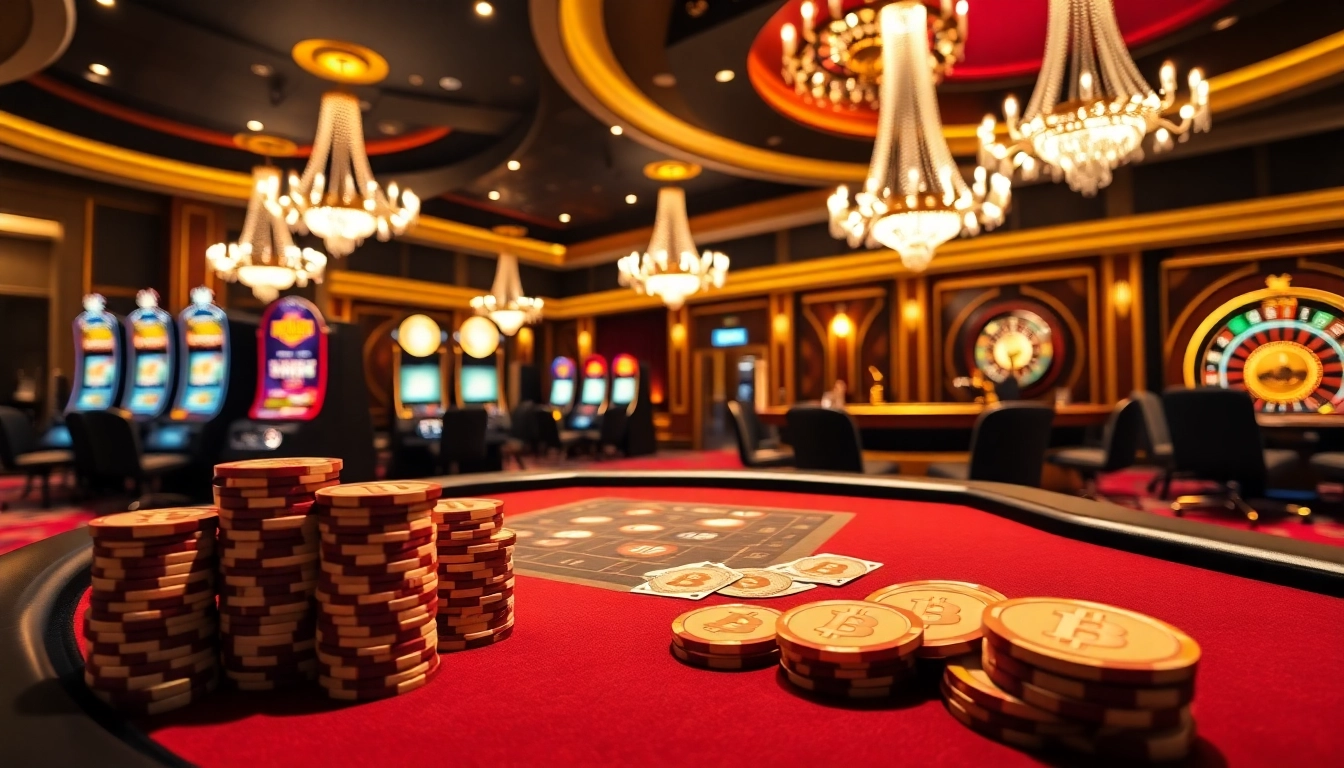 Vivez le frisson des casinos Bitcoin avec des jeux de poker, de roulette et de machines à sous dynamiques.