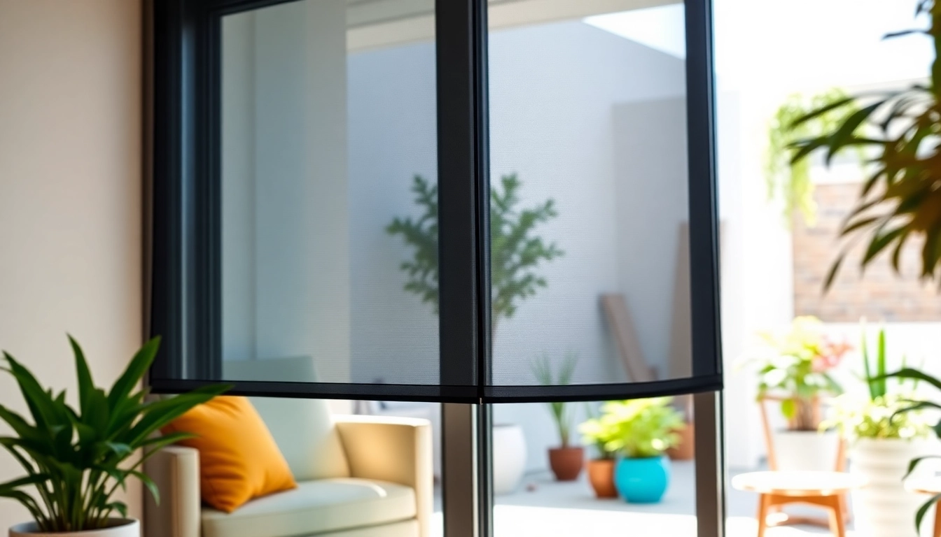 Installation d'une moustiquaire porte fenetre pour une protection efficace contre les insectes.