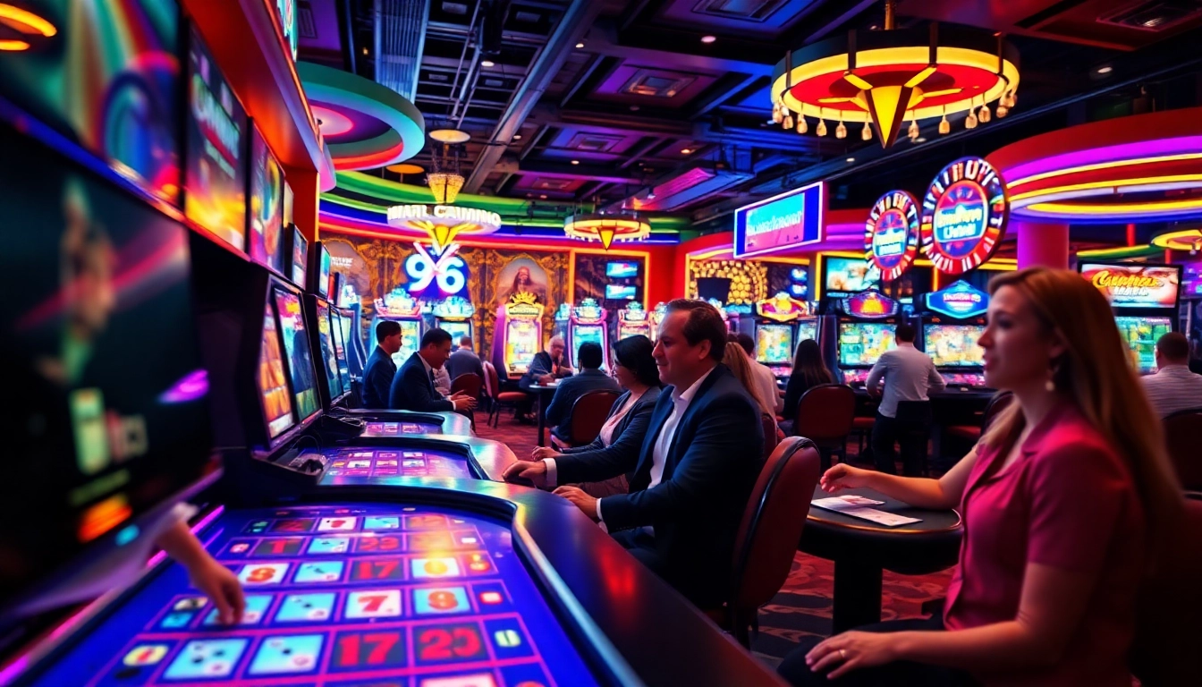 Jouez à casino en ligne 2026 avec des joueurs enthousiastes dans un cadre dynamique.