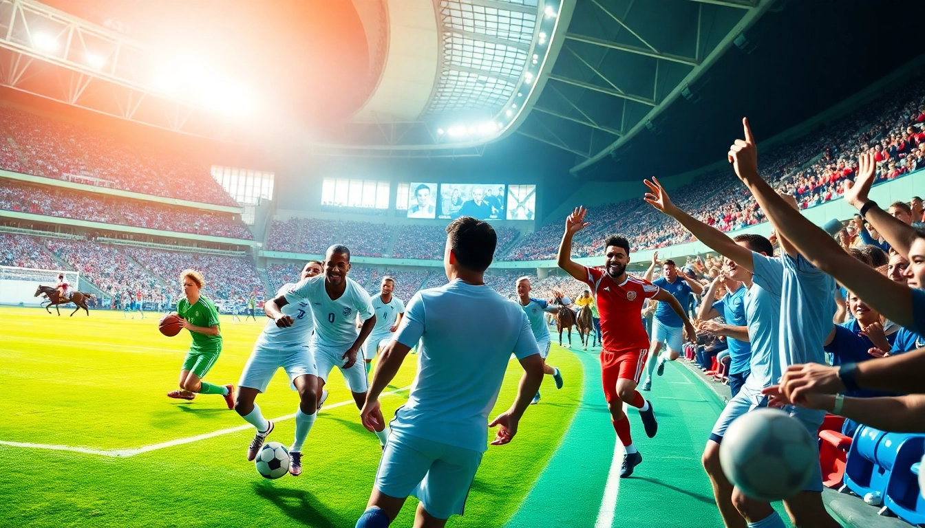 Découvrez des paris sportifs passionnants sur un site de paris sportifs avec des athlètes en pleine action.