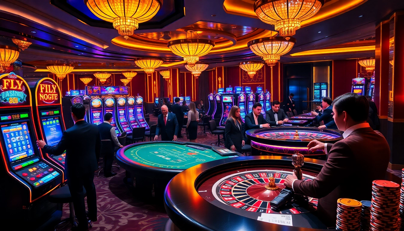 Experience electrifying casino action with FLY 88, featuring vibrant slots and engaging poker tables.