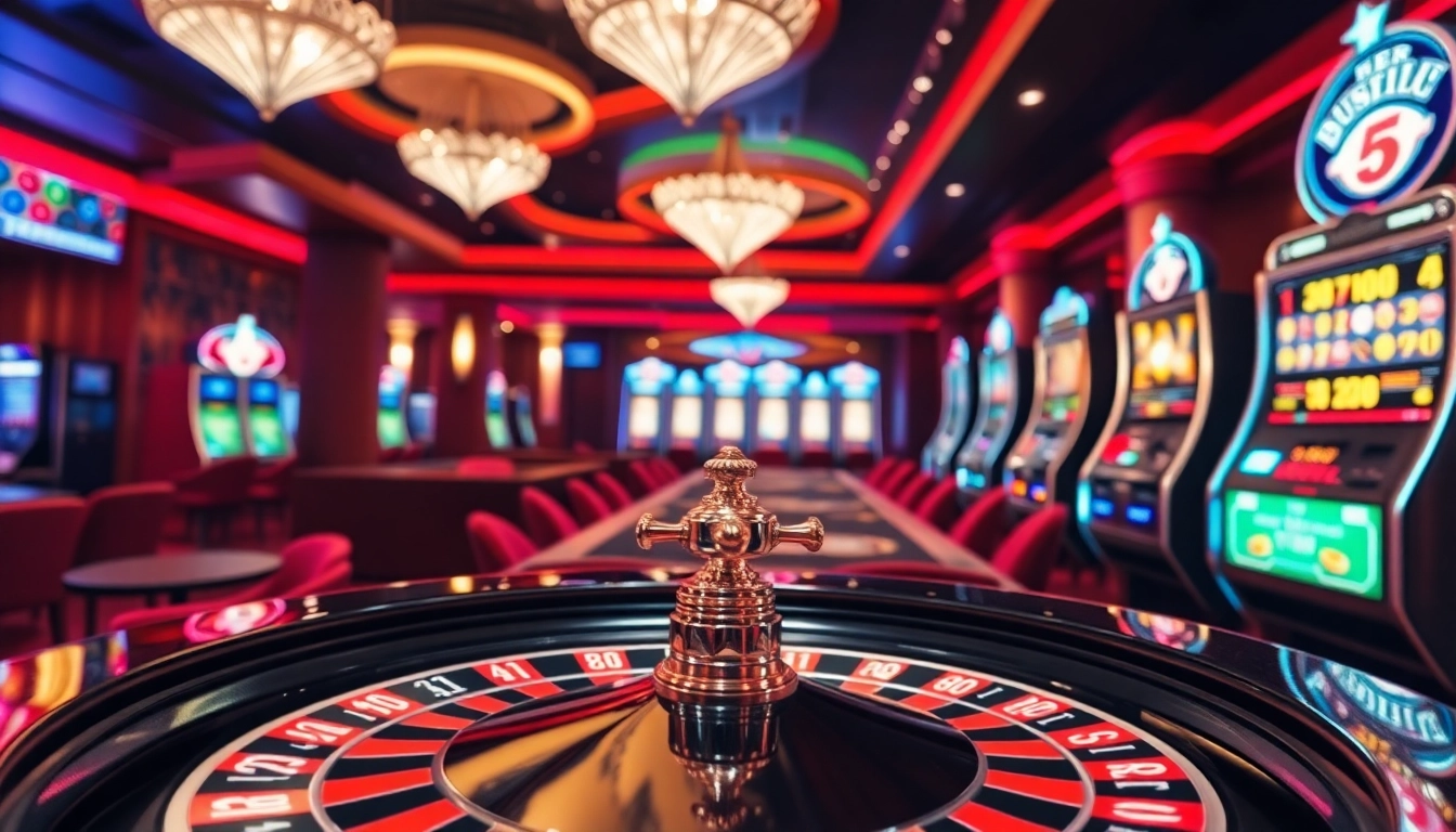 Experience thrilling moments at F168.group with vibrant casino games, roulette, and poker chips.